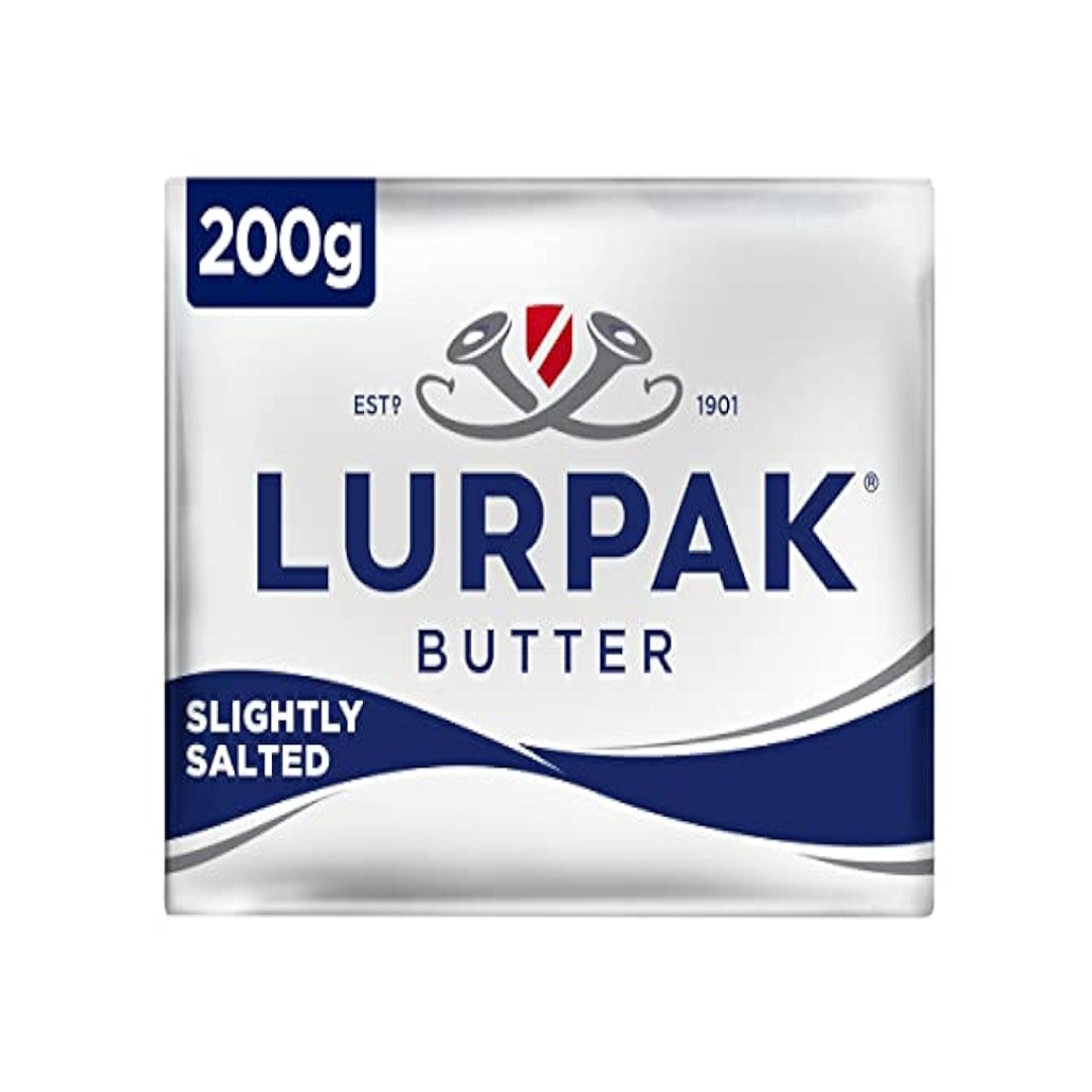 Lurpak Salted Butter 200g UK Premium Butter