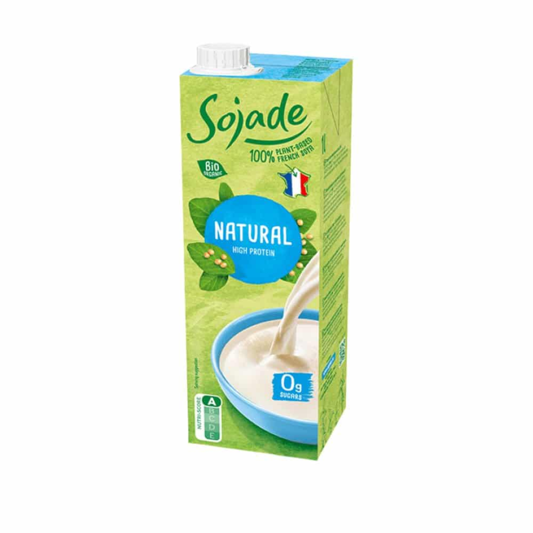 Sojade Organic Soya Milk 1L Unsweetened Vegan UK