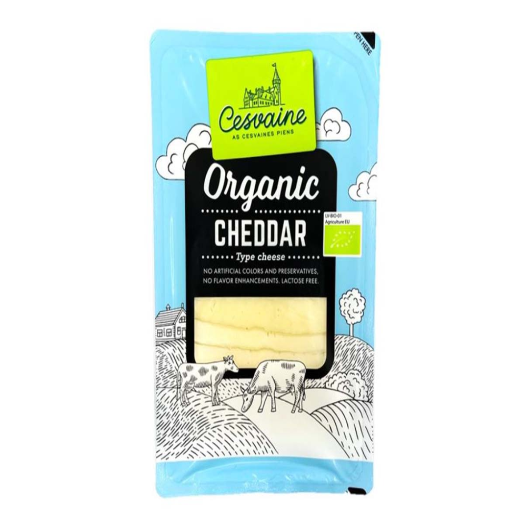 Importer Cesvaines Organic Cheddar Cheese 150g UAE Source