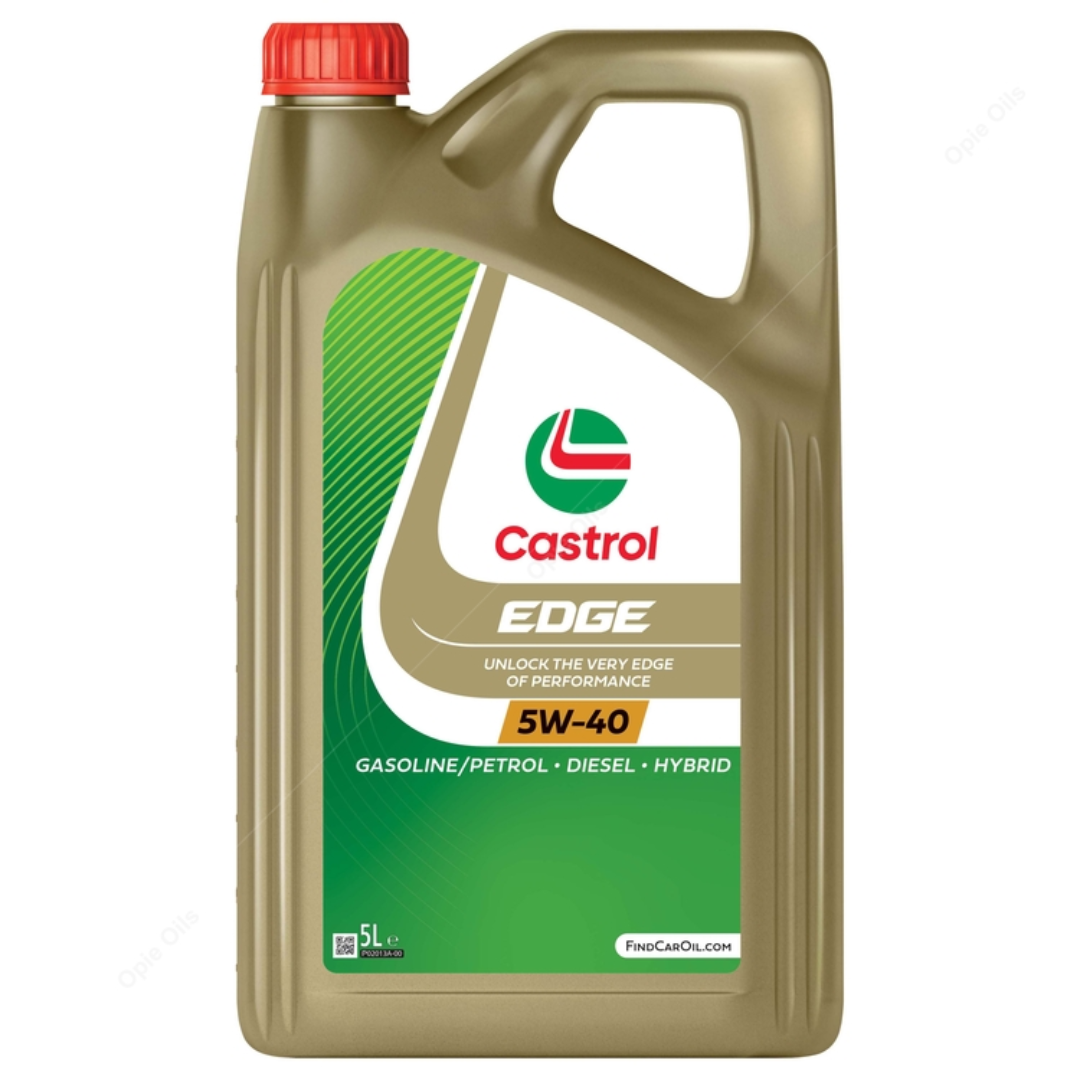 Castrol EDGE 5W-40 Car Engine Oil 5L UK Distributor