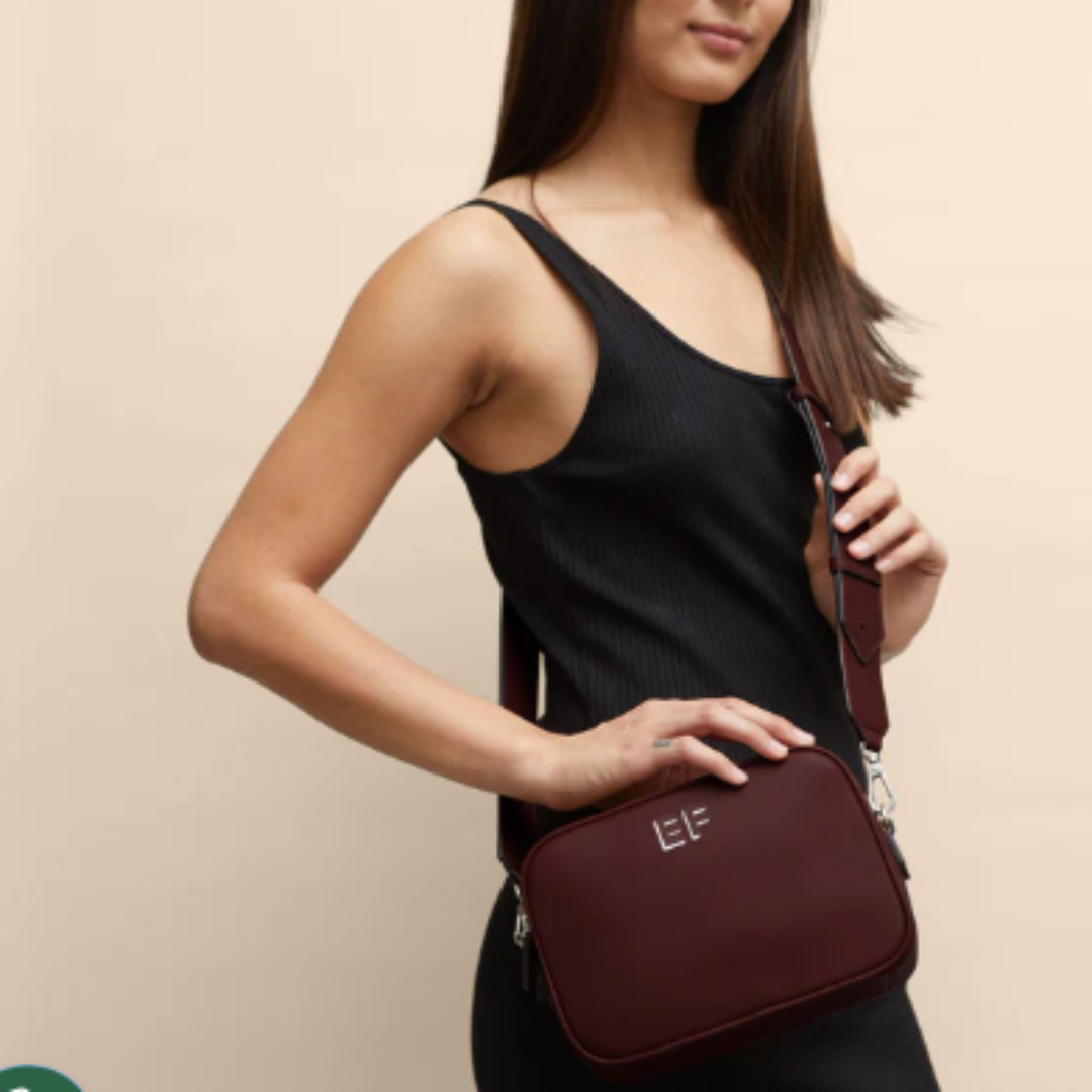 Meadow Double Zip Crossbody Bag Versatile Everyday Style
