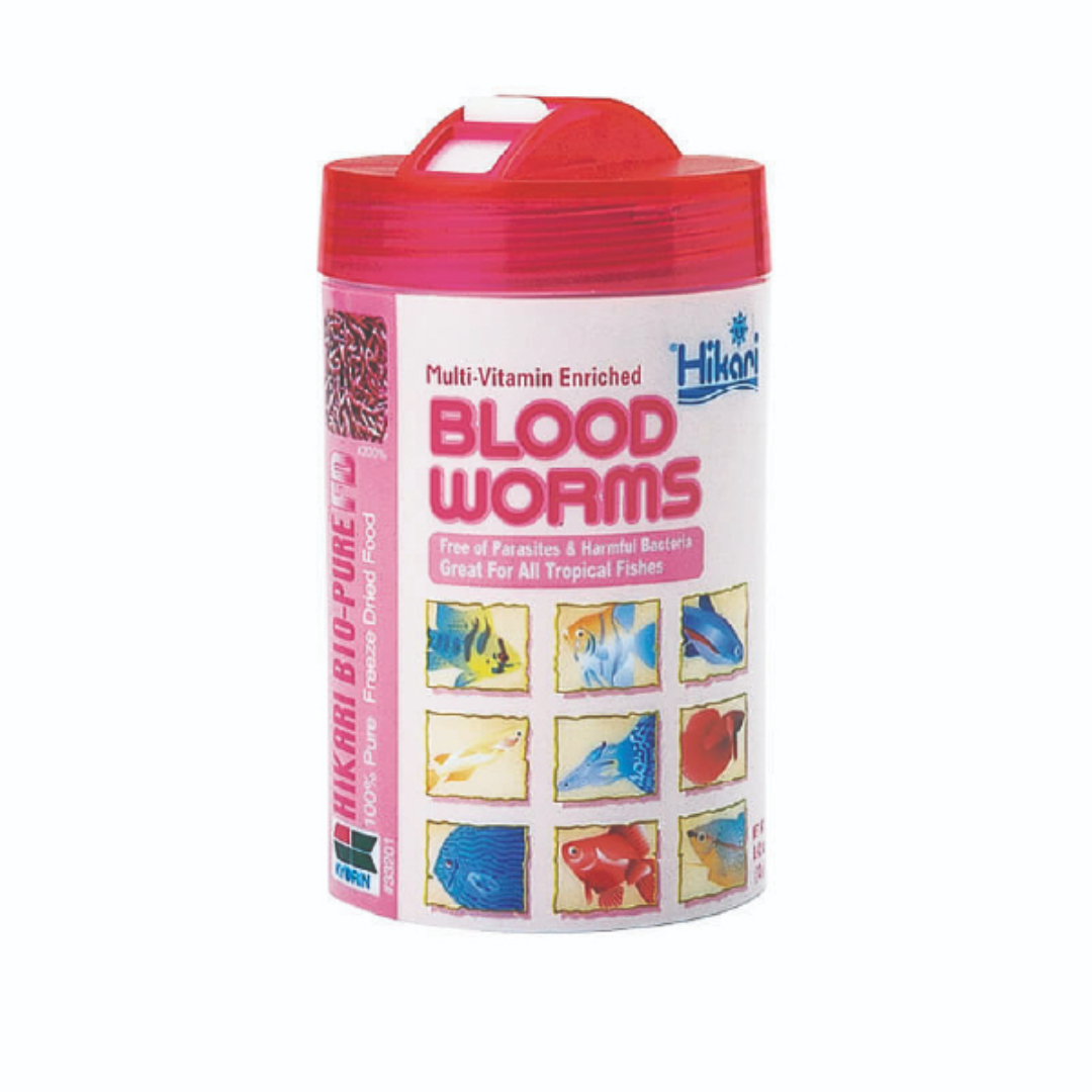 Hikari Bio-Pure FD Blood Worms Fish Food