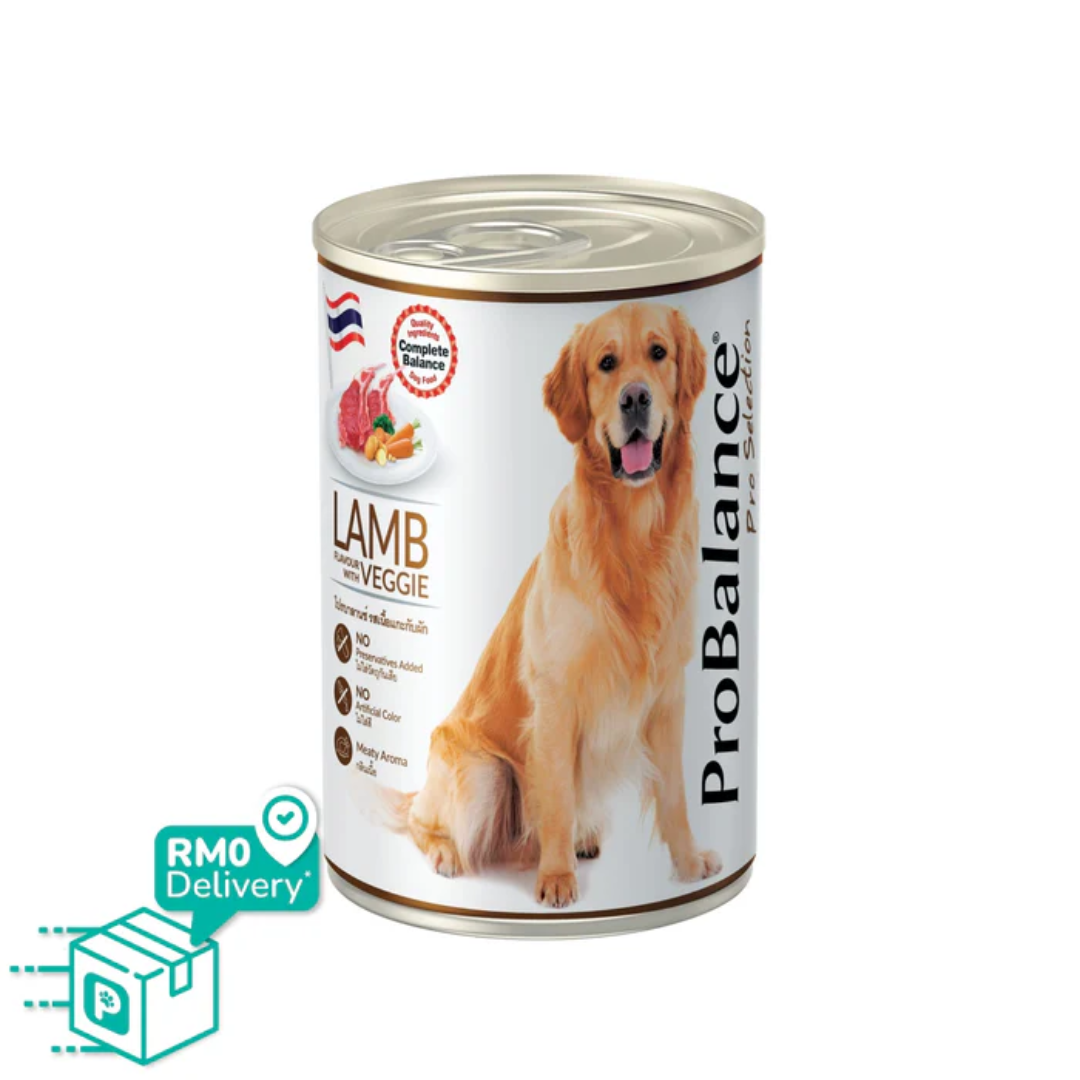 Probalance 400g Lamb With Vegetable Wet Dog Food