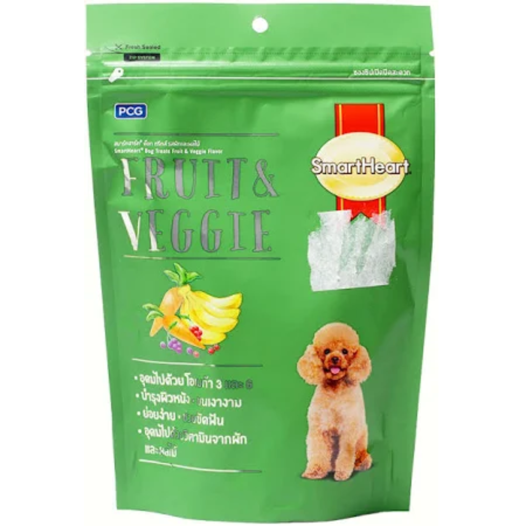 SmartHeart Dog Biscuit Fruit & Veggie 100g