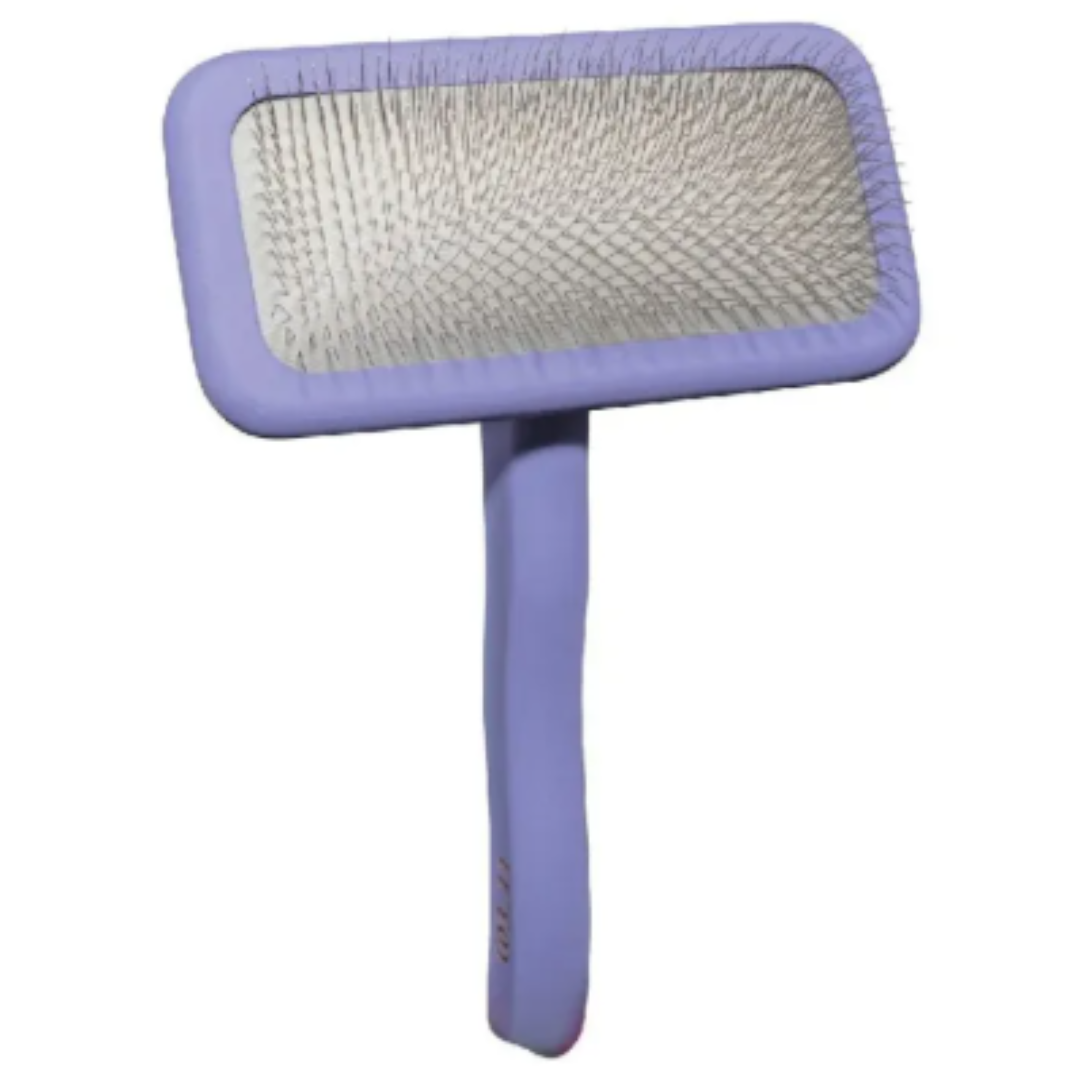 Wooden Slicker Brush For Pets Rectangular Shape