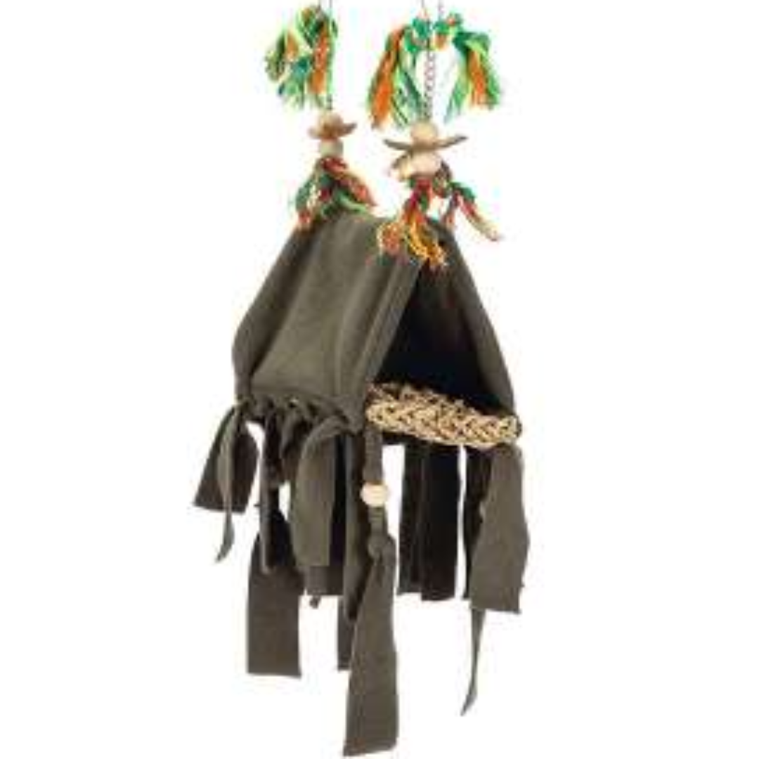 Small Bird House AMI Green Weatherproof