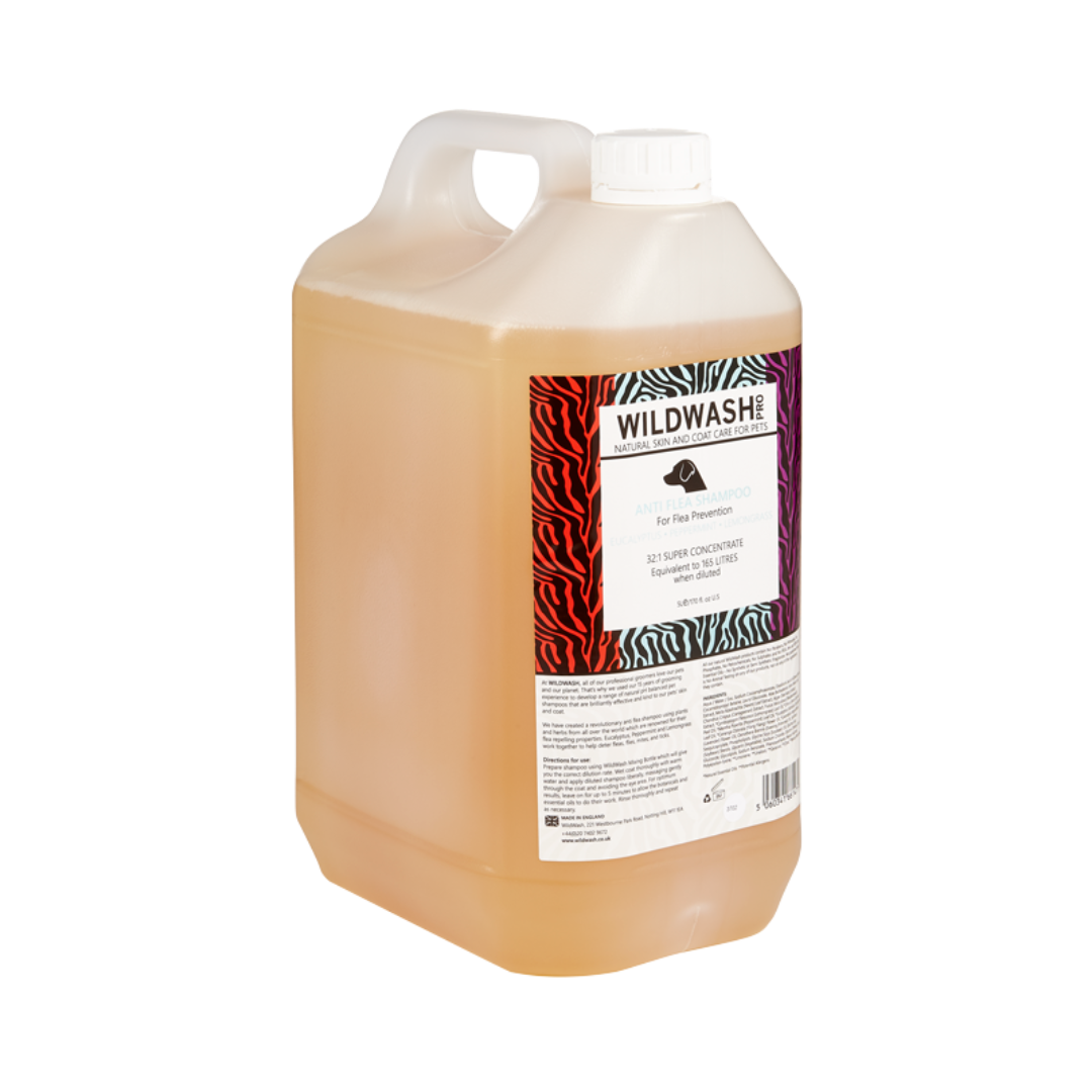 Anti Flea Shampoo For Dogs 5 Litre Bottle