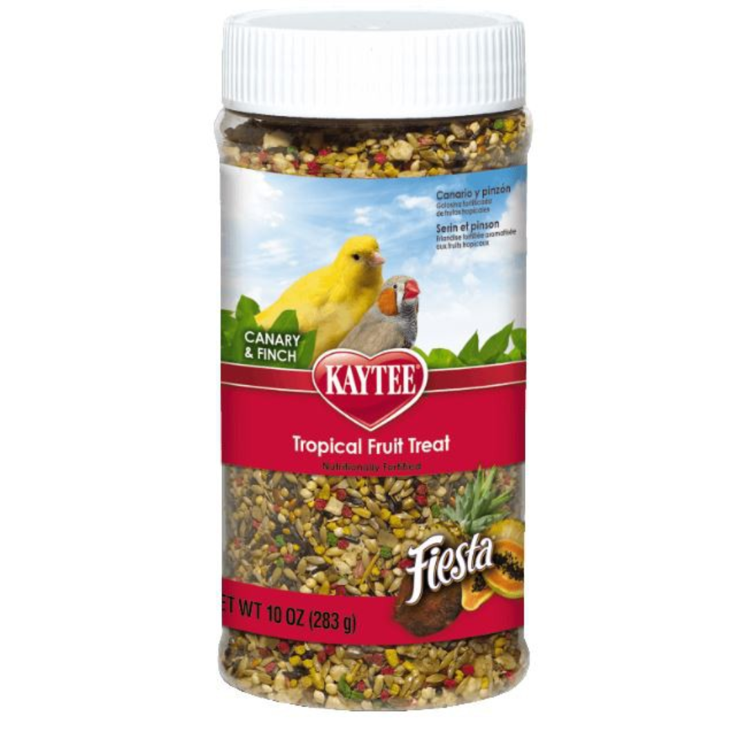 Kaytee Fiesta Tropical Fruit Canary Finch Treat Jar