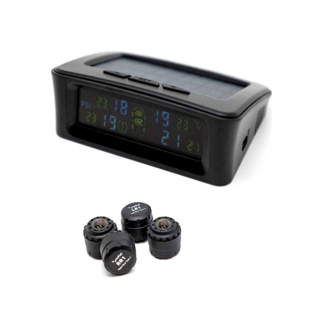 TyrePal TPMS Solar Colour Pro With 4 Sensors