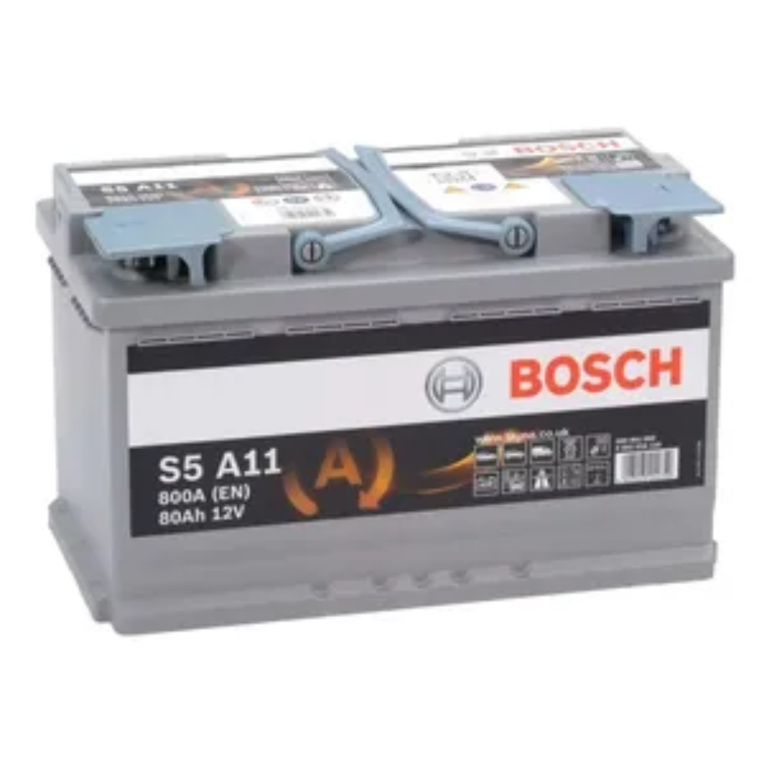 Bosch AGM Car Battery 12V 80Ah Type 115 S5A11 Model