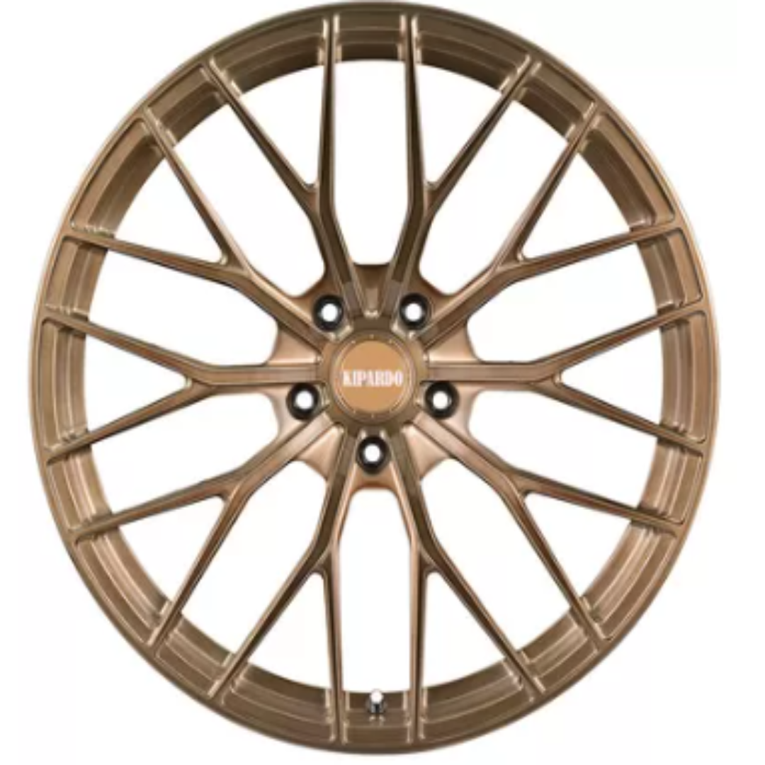 High Strength Forged Gunmetal Alloy Car Wheels