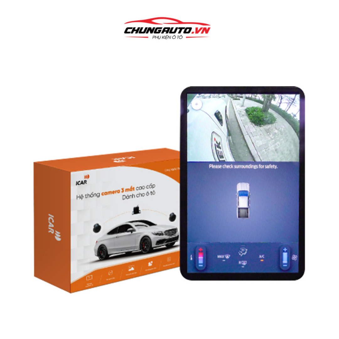 Elliview Y5 Basic 170 Degree 3 Eye Backup Camera