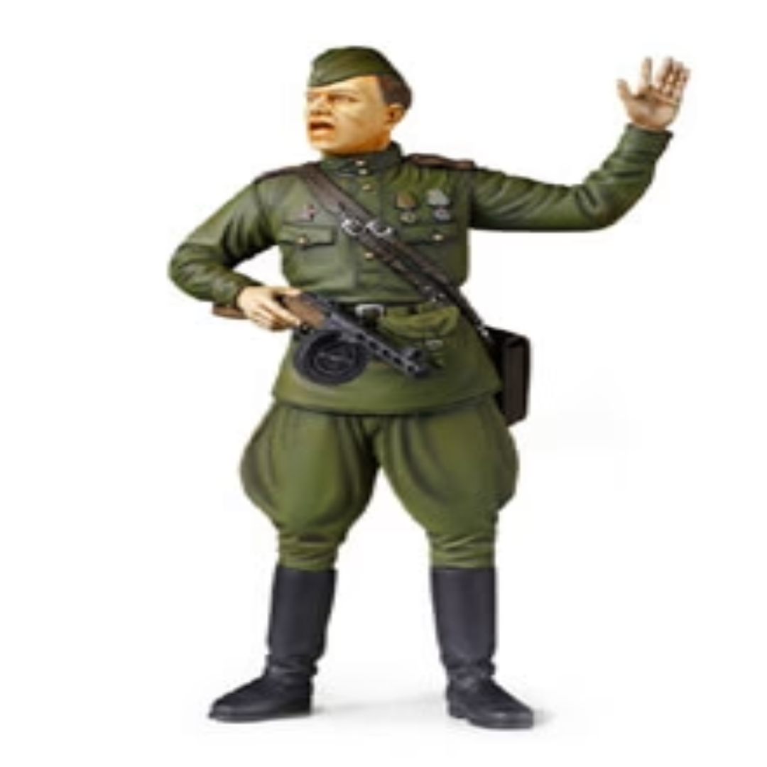 Tamiya WWII Russian Field Commander Military Figure
