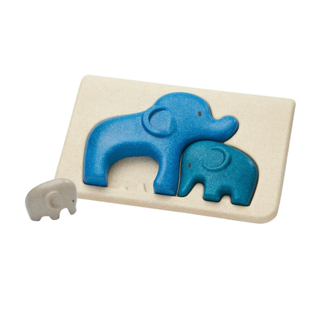 PlanToys Elephant Puzzle Fun Animal Puzzle Toy