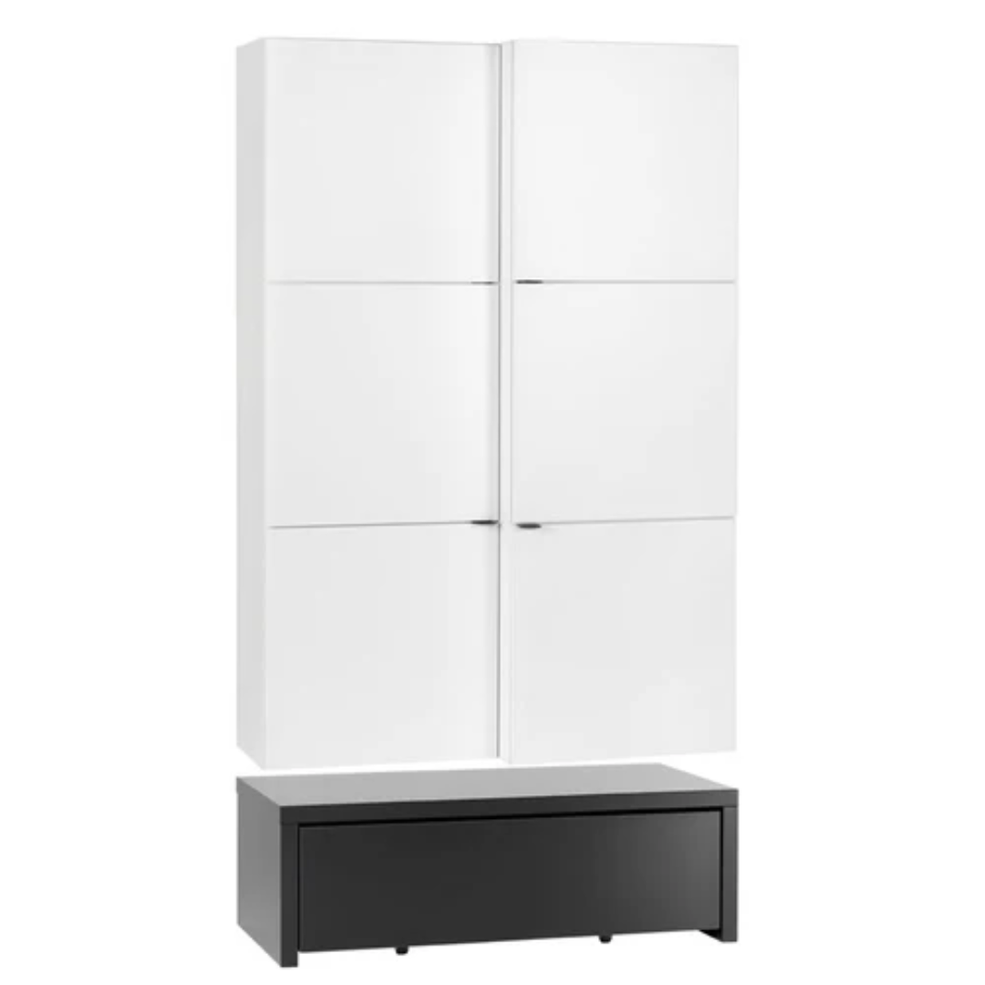 Closed Bookshelve With Drawer Base 106x53 for Smart Storage