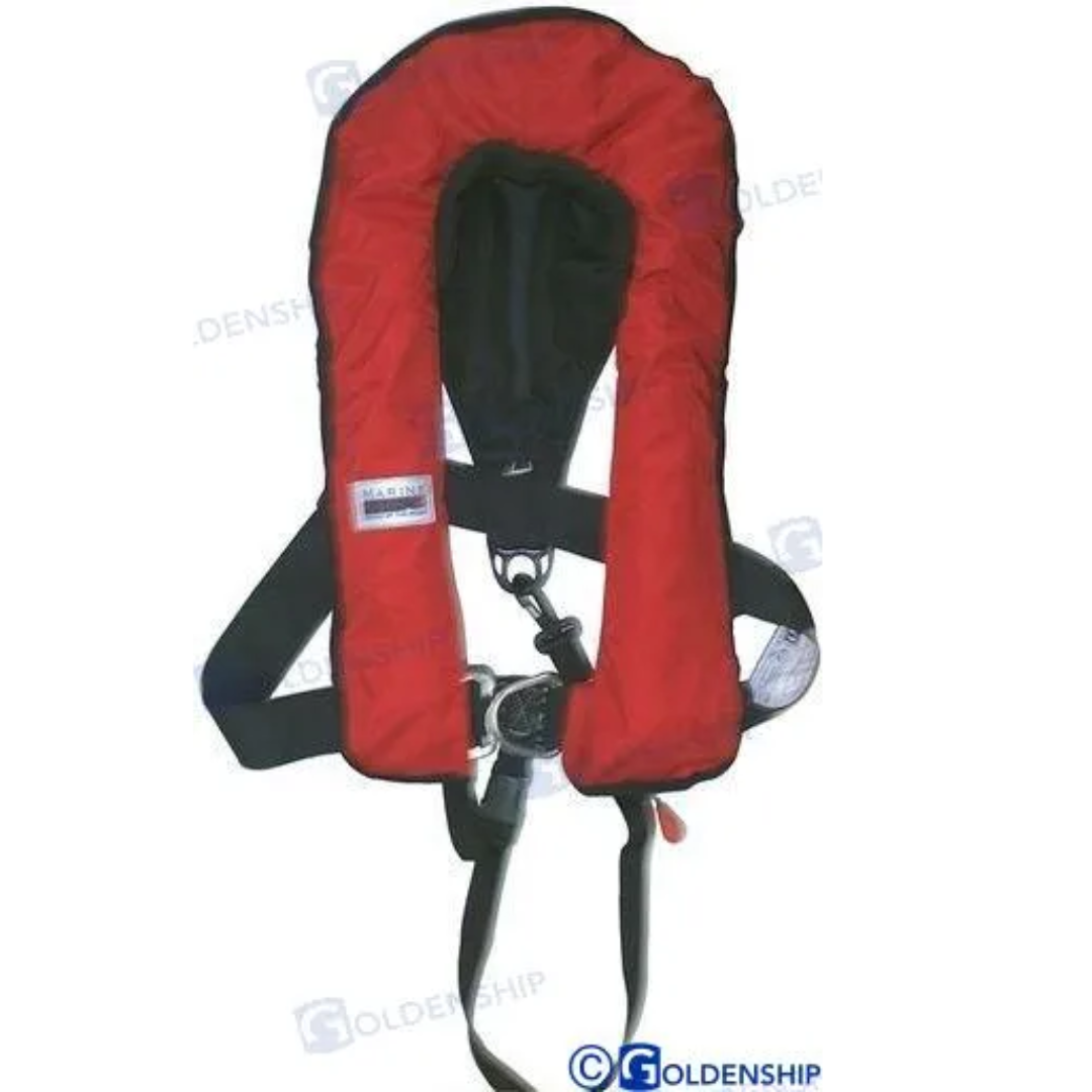 INFLATABLE FISHING LIFE JACKETS W/HARNESS 275 N