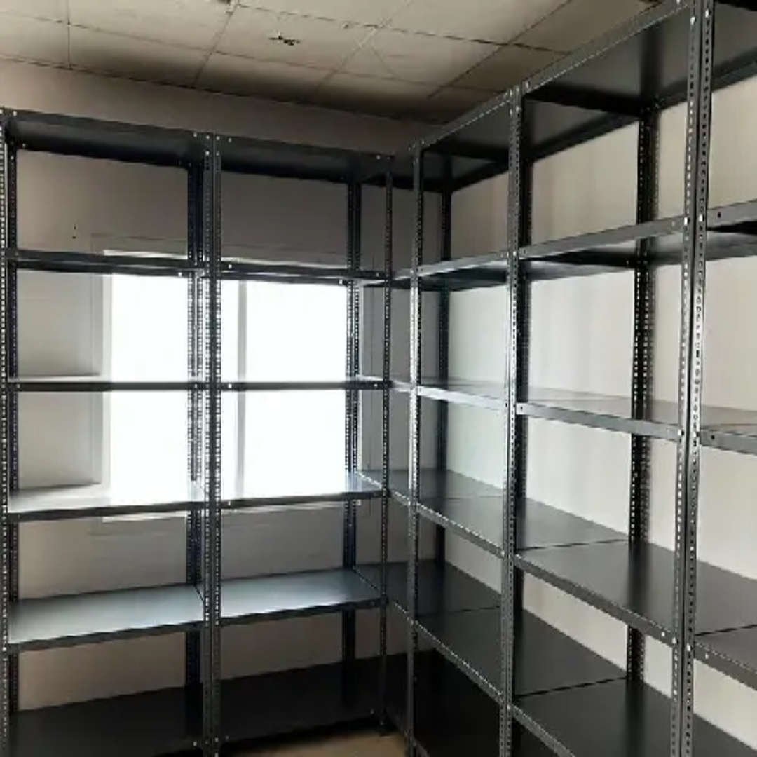 Slotted Angle Shelving for Flexible Industrial Storage Use