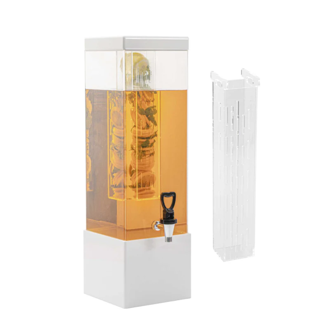 Clear Acrylic Juice Dispenser for Hotels and Catering Supply