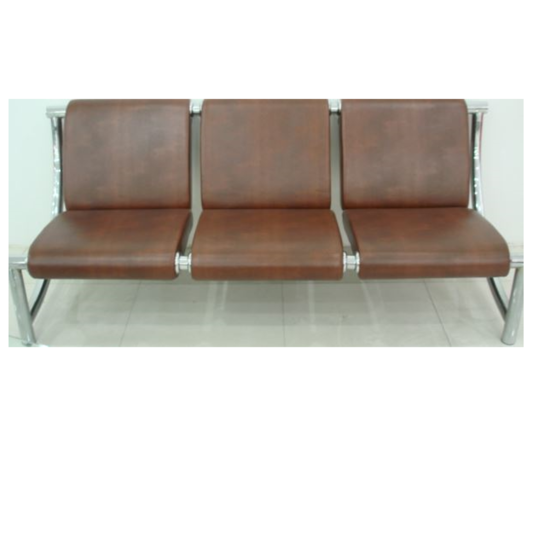 Edward 3 Seater PU Chair for Waiting Areas and Offices