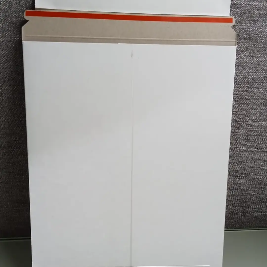  White Chipboard Mailers - Rigid & Secure Packaging