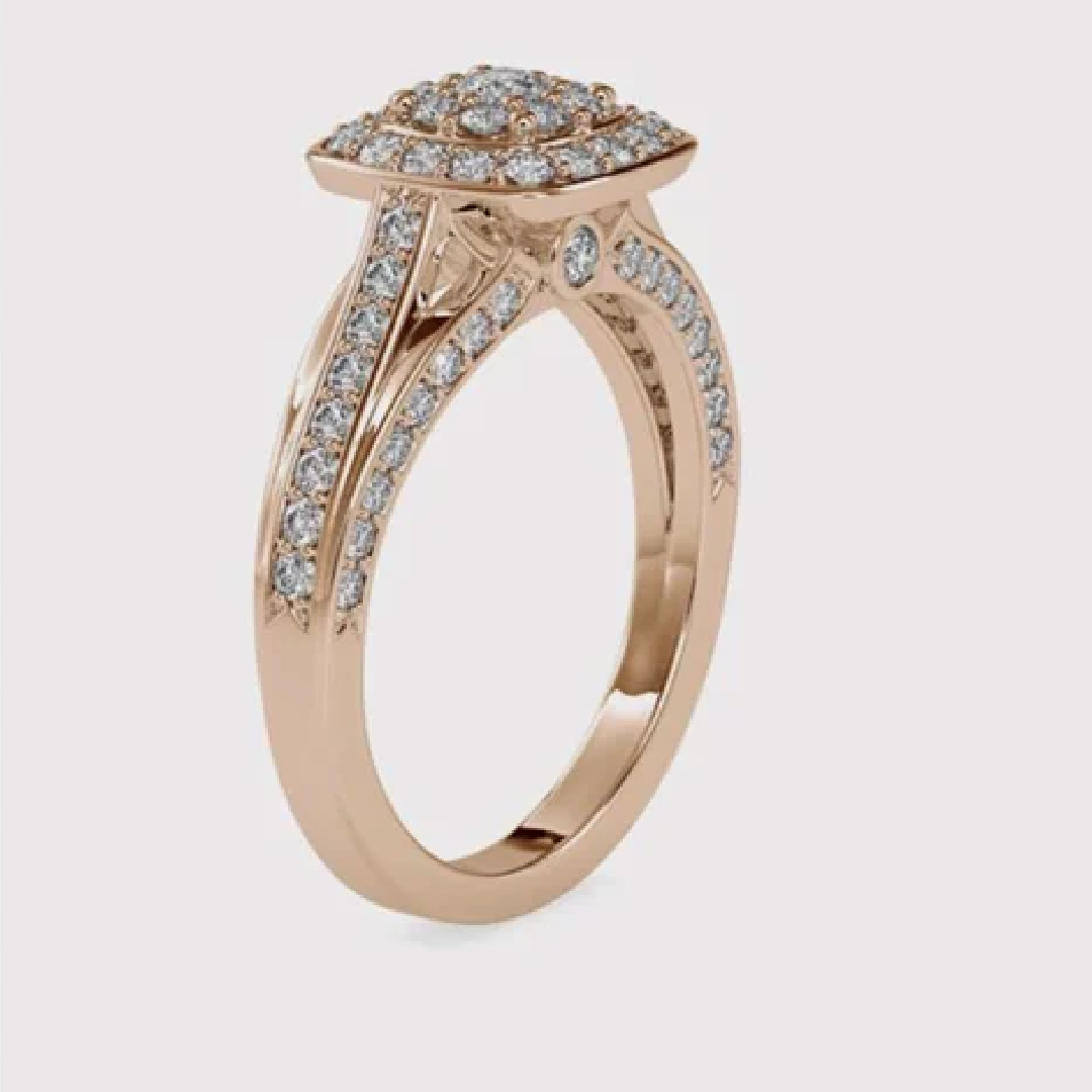 Women's Natural Diamond Ring - Elegant & Timeless Jewelry