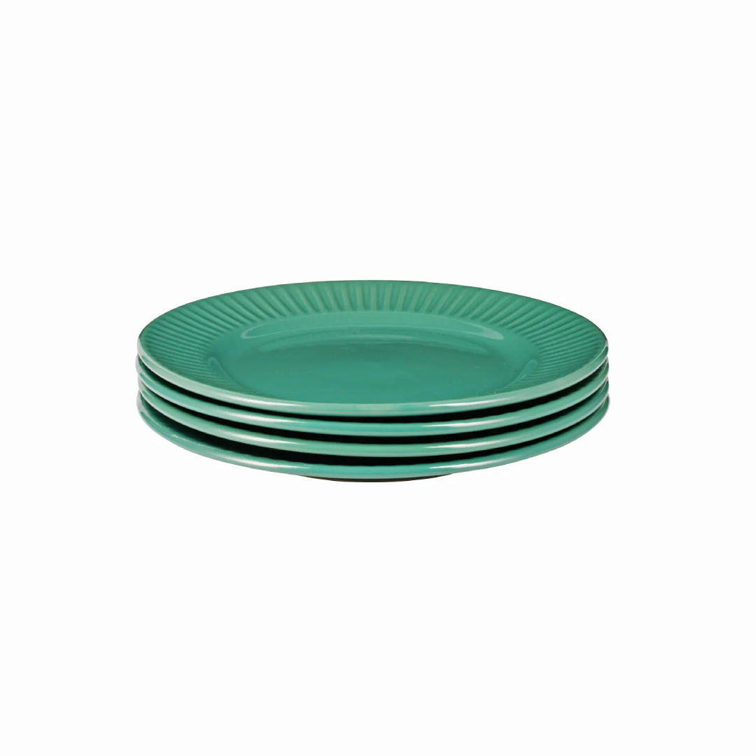 Helsinki Turquoise Stoneware Side Plate – Modern Tableware | Turkey Wholesaler