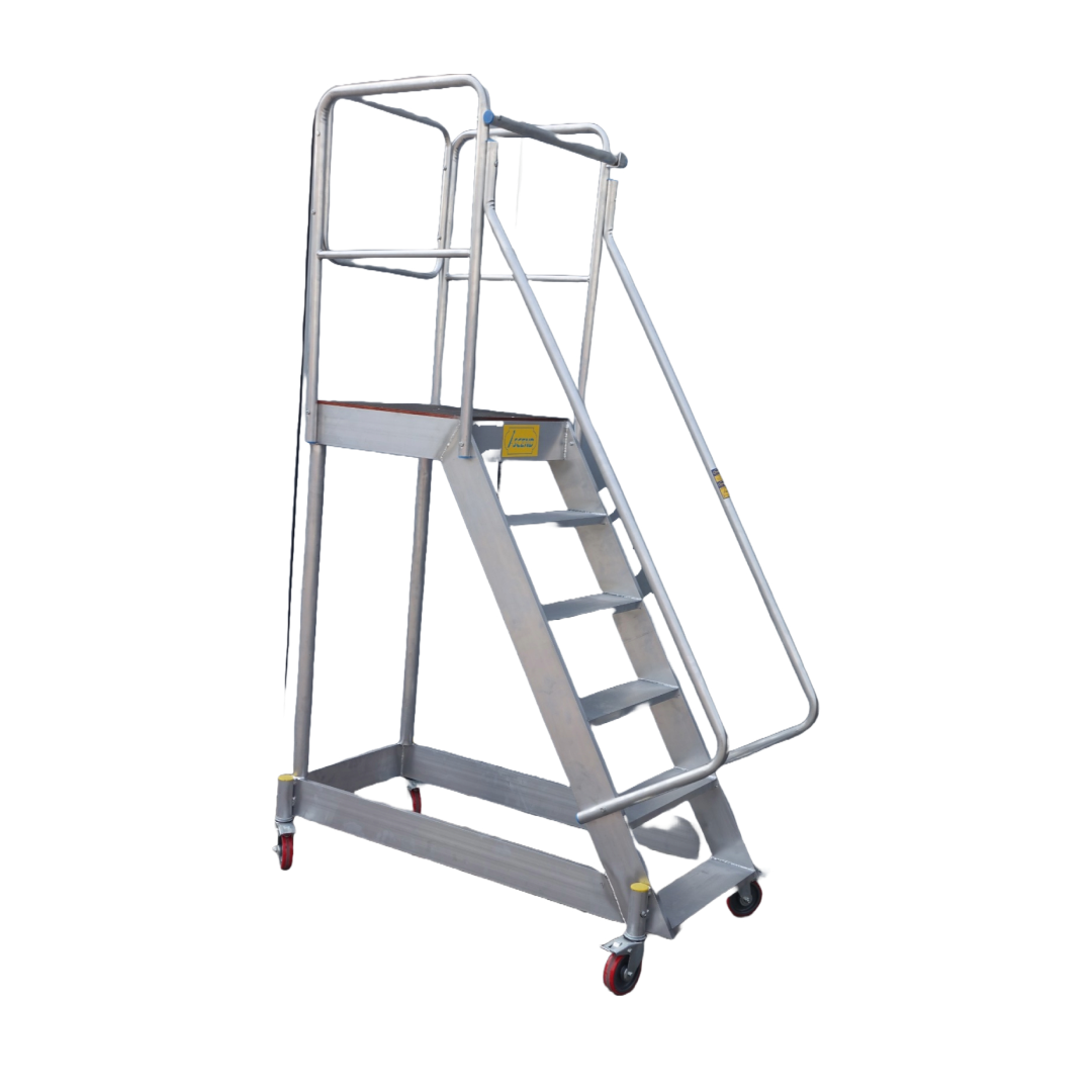 Aluminium Step Ladder – Rolling Warehouse Equipment | Wholesale from UAE