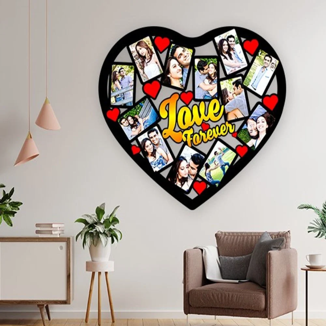 Black Printed Custom Photo Gifts, Size: 16x16