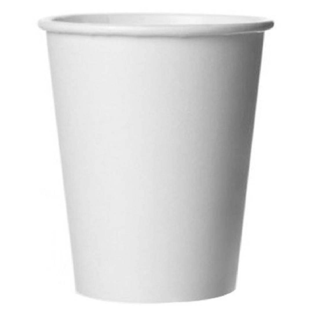 Wrapper India Plain White Paper Cup, For Event and Party Supplies