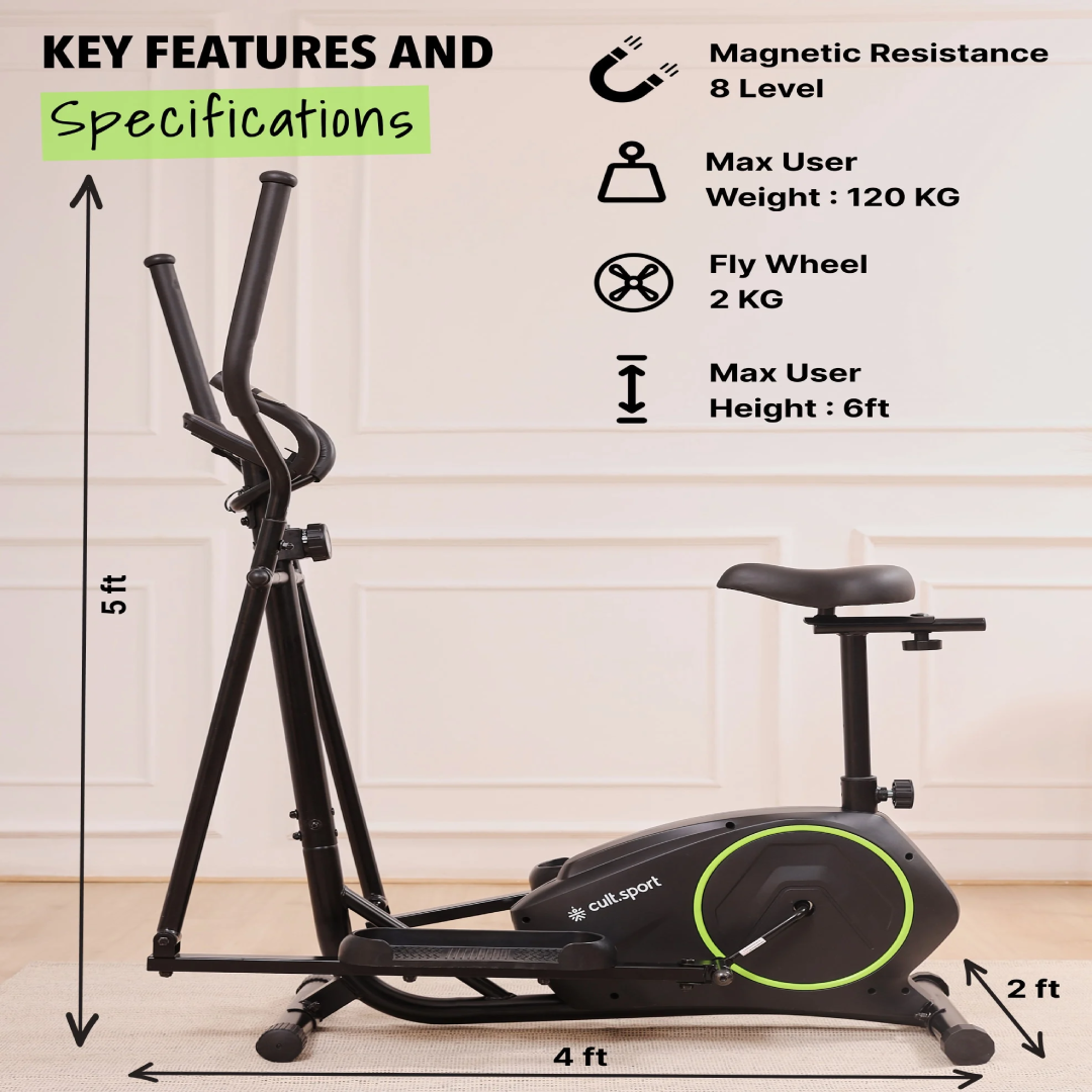 Smartcross Bern Hybrid Elliptical Cross Trainer