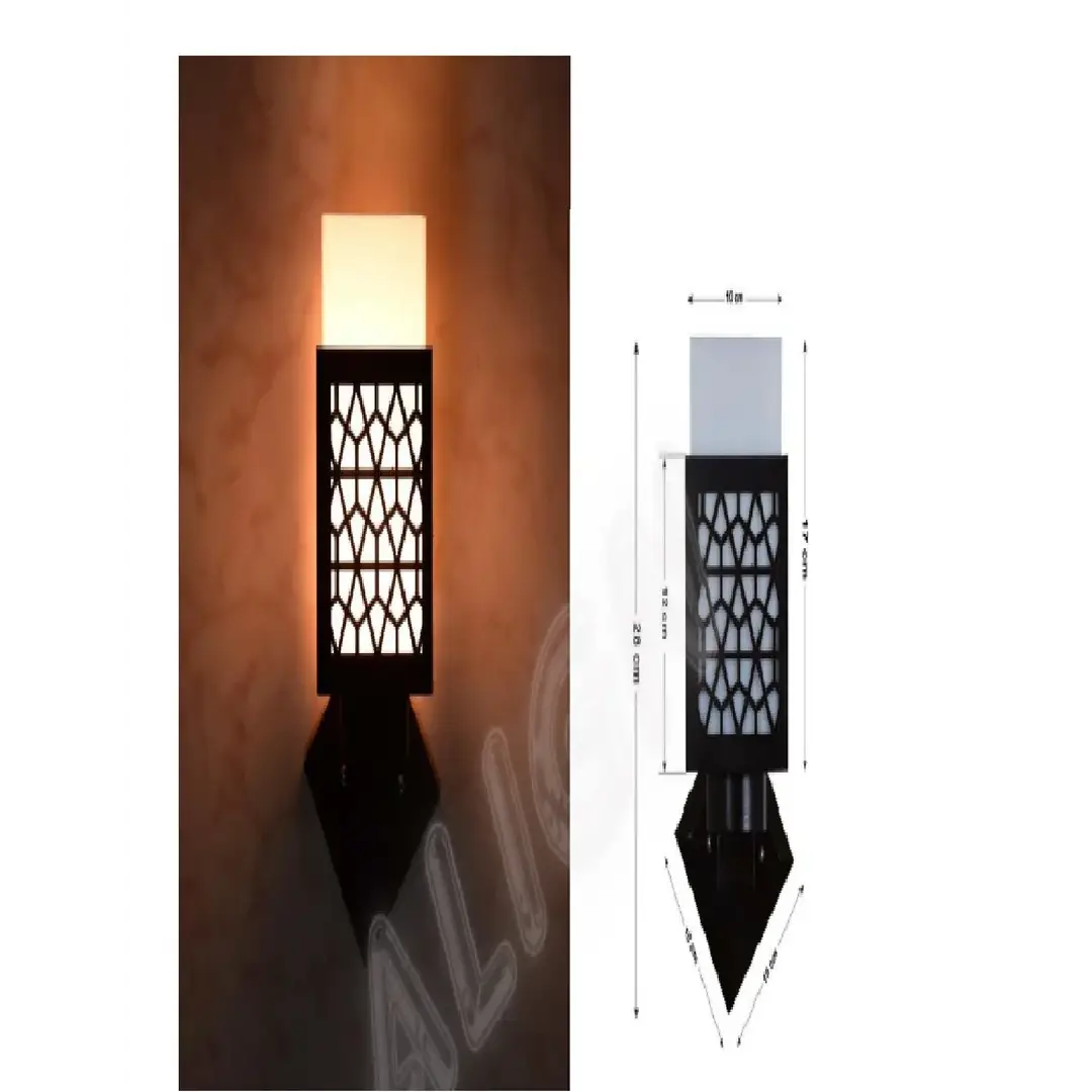 07 Wooden Wall Lamp – Elegant Decorative Lighting for Homes