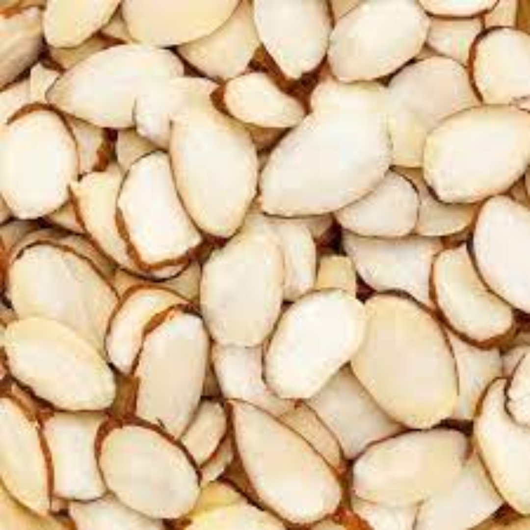 Slivered Almond Kernels For Smooth Culinary Use