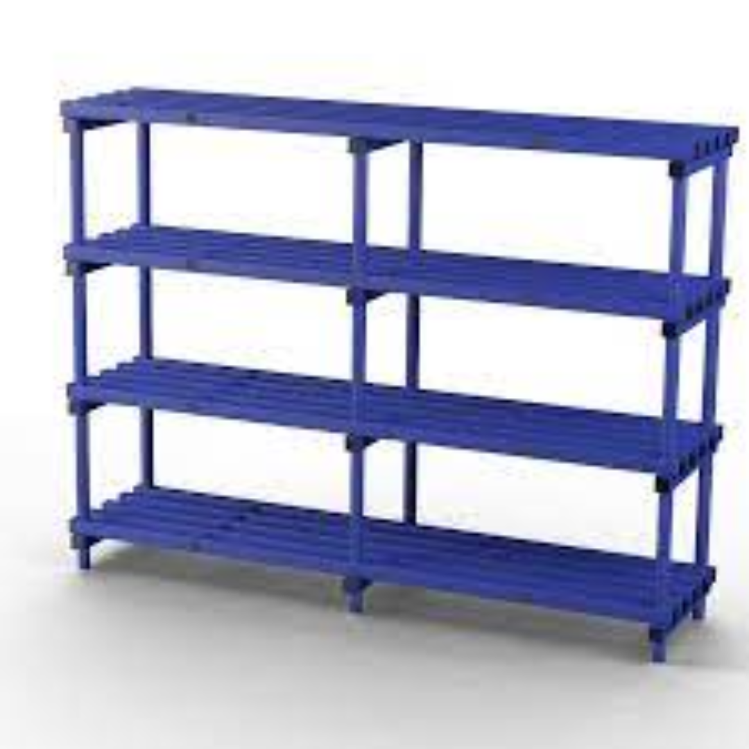 Heavy Duty Plastic Shelving Systems For Warehouses