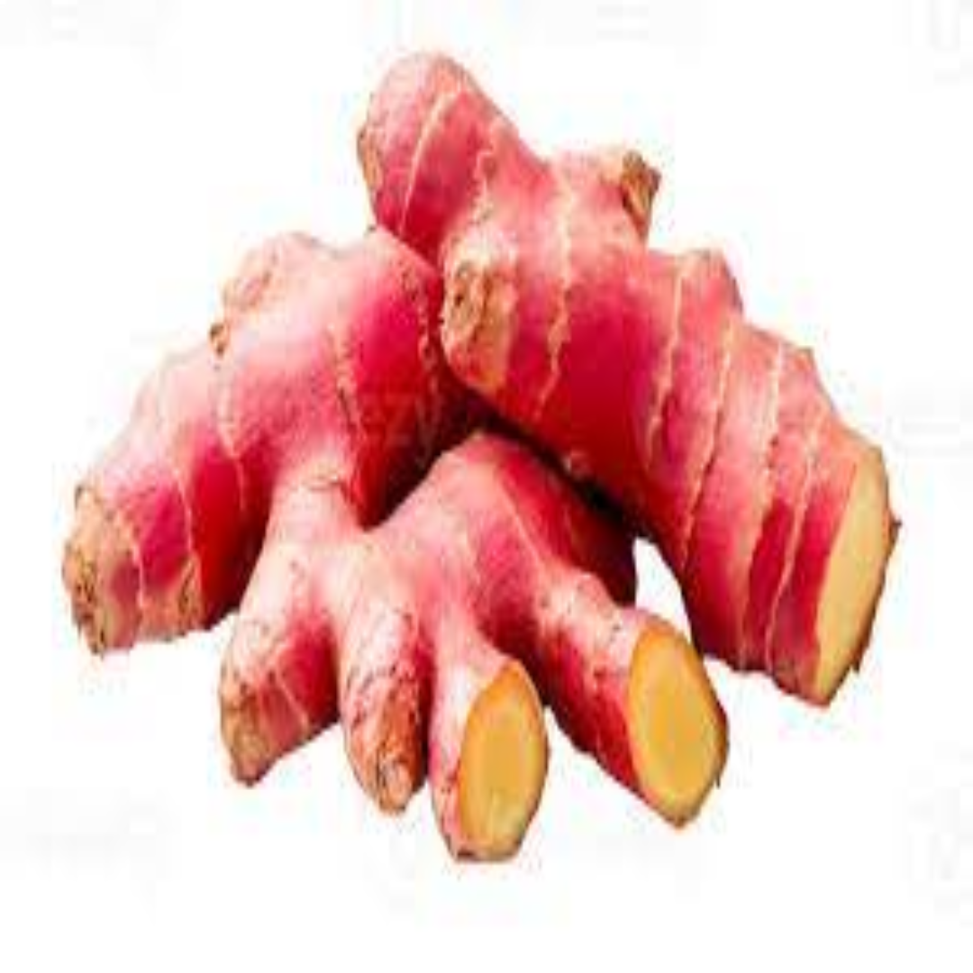 Fresh Red Ginger for Culinary Use and Natural Wellness
