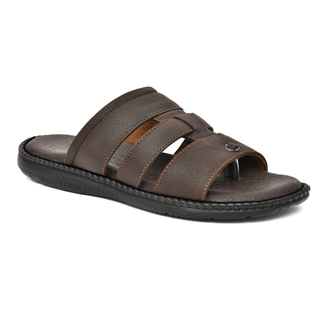 Leather Mens Slippers, Slipper Type: Casual Slipper