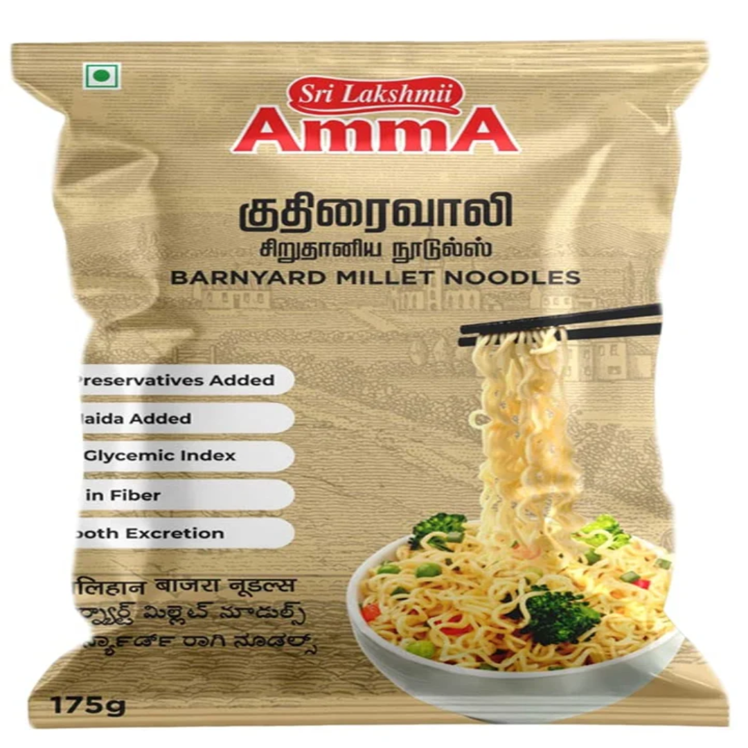 175g Amma Barnyard Millet Noodles 