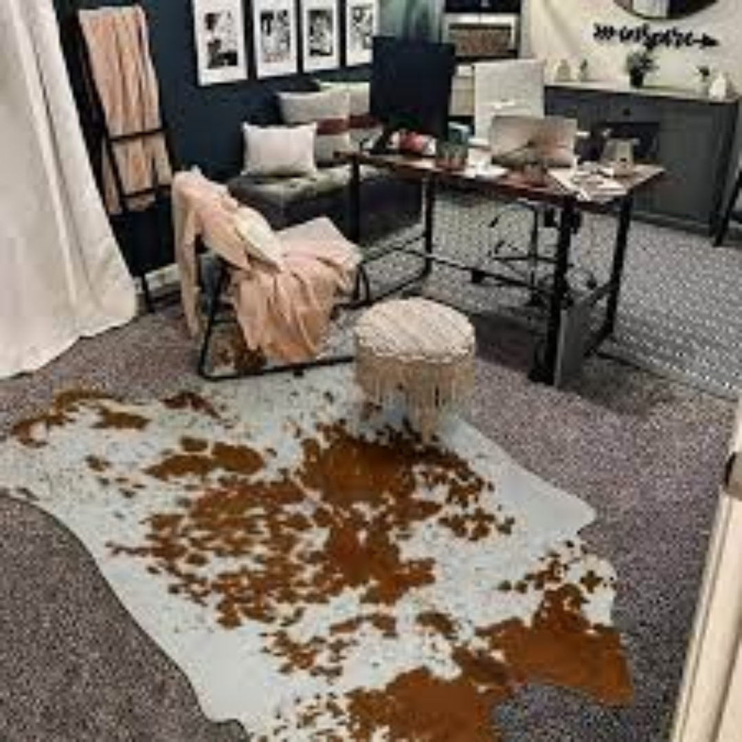 Natural Leather Cowhide Carpets Online