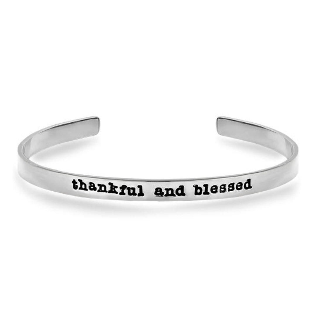 Personalized Custom Cuff Bracelet Stylish Engraved Gift