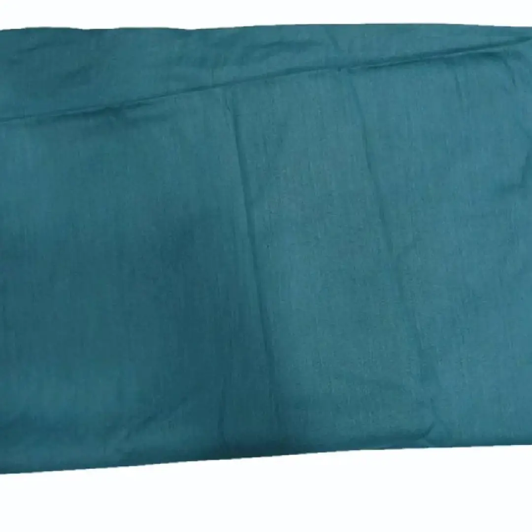 Cotton Linen Blend Fabric in Blue for Stylish Apparel