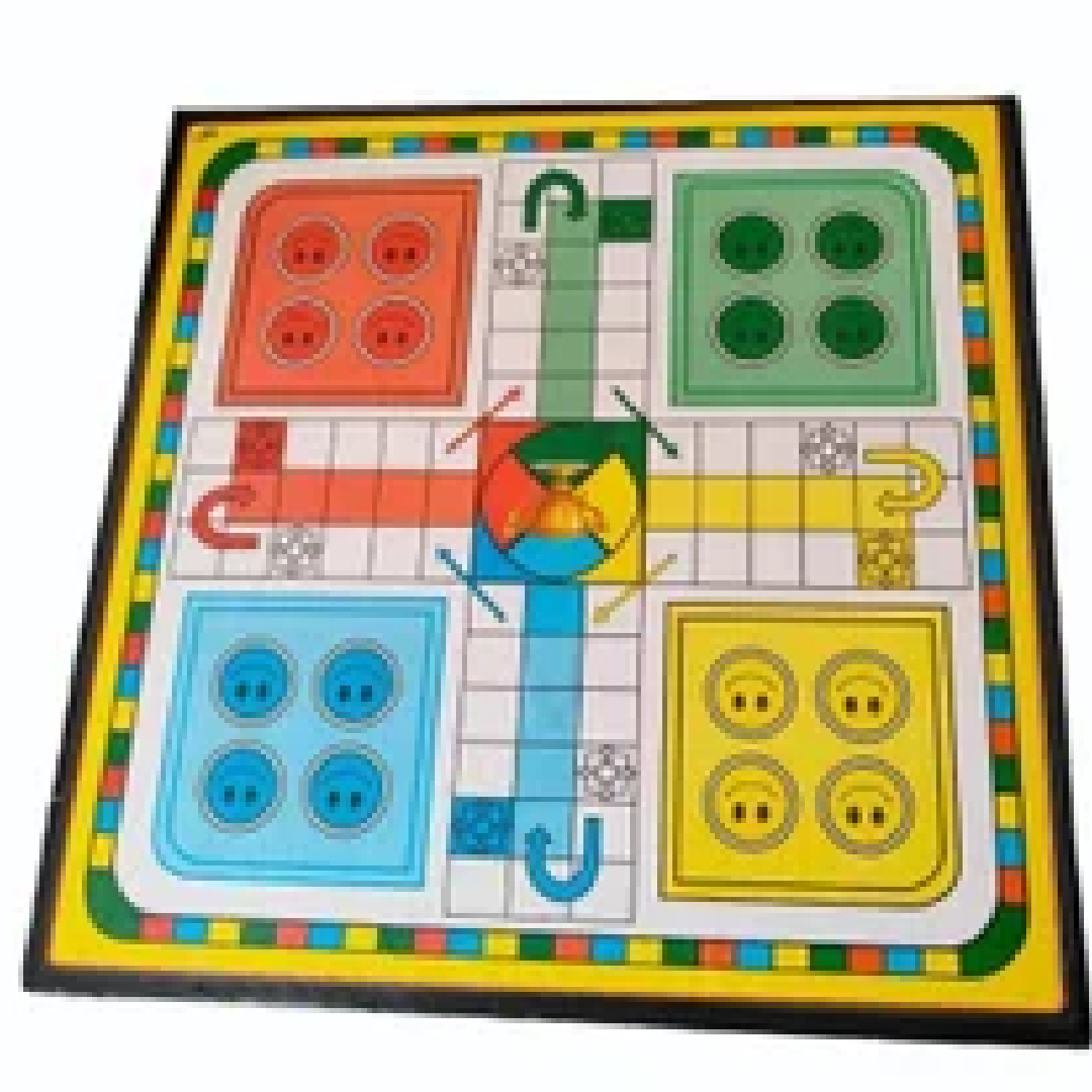 ROLLON LUDO BOARD, 21" X 12"