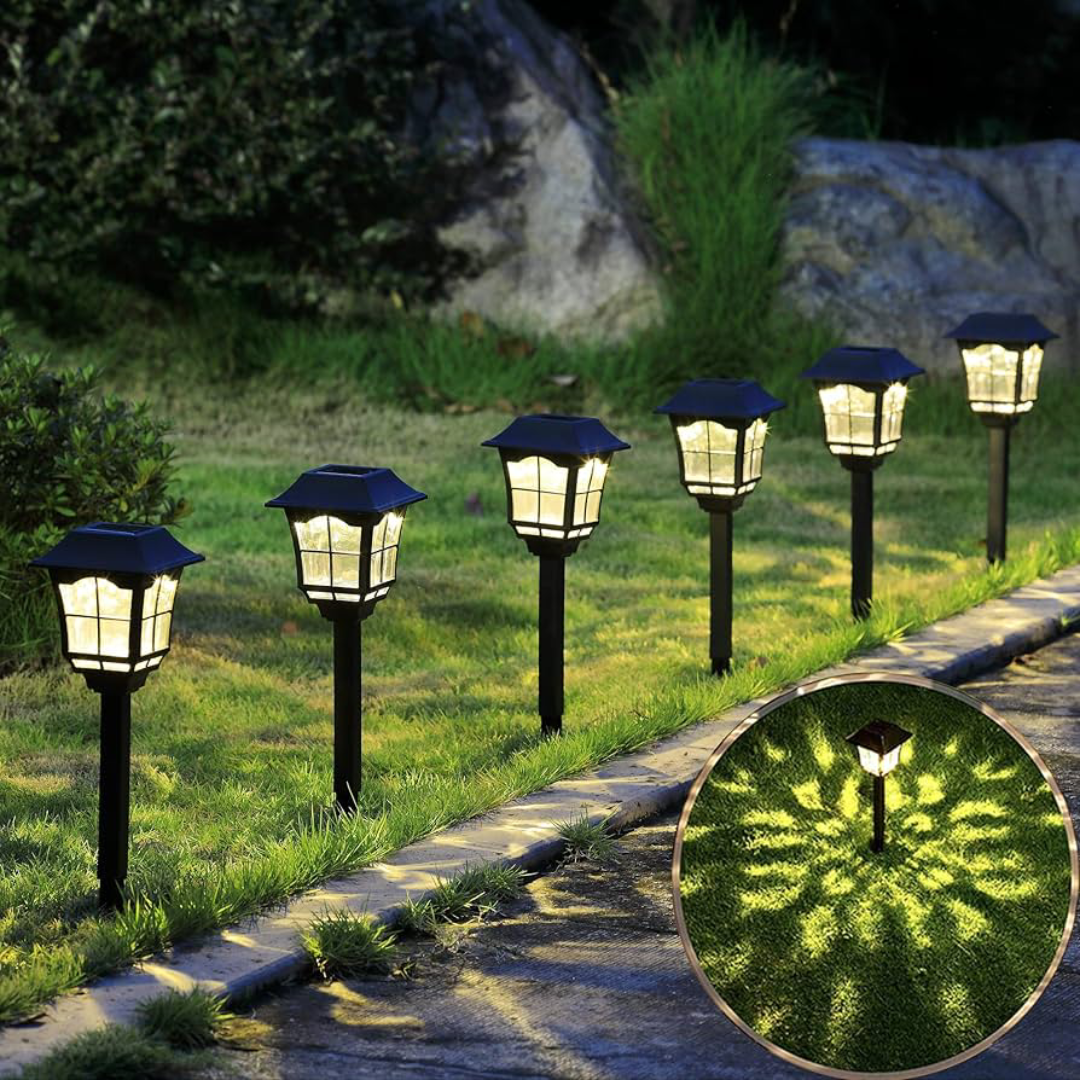 Solar-Powered Garden Lights Brighten Your Backyard