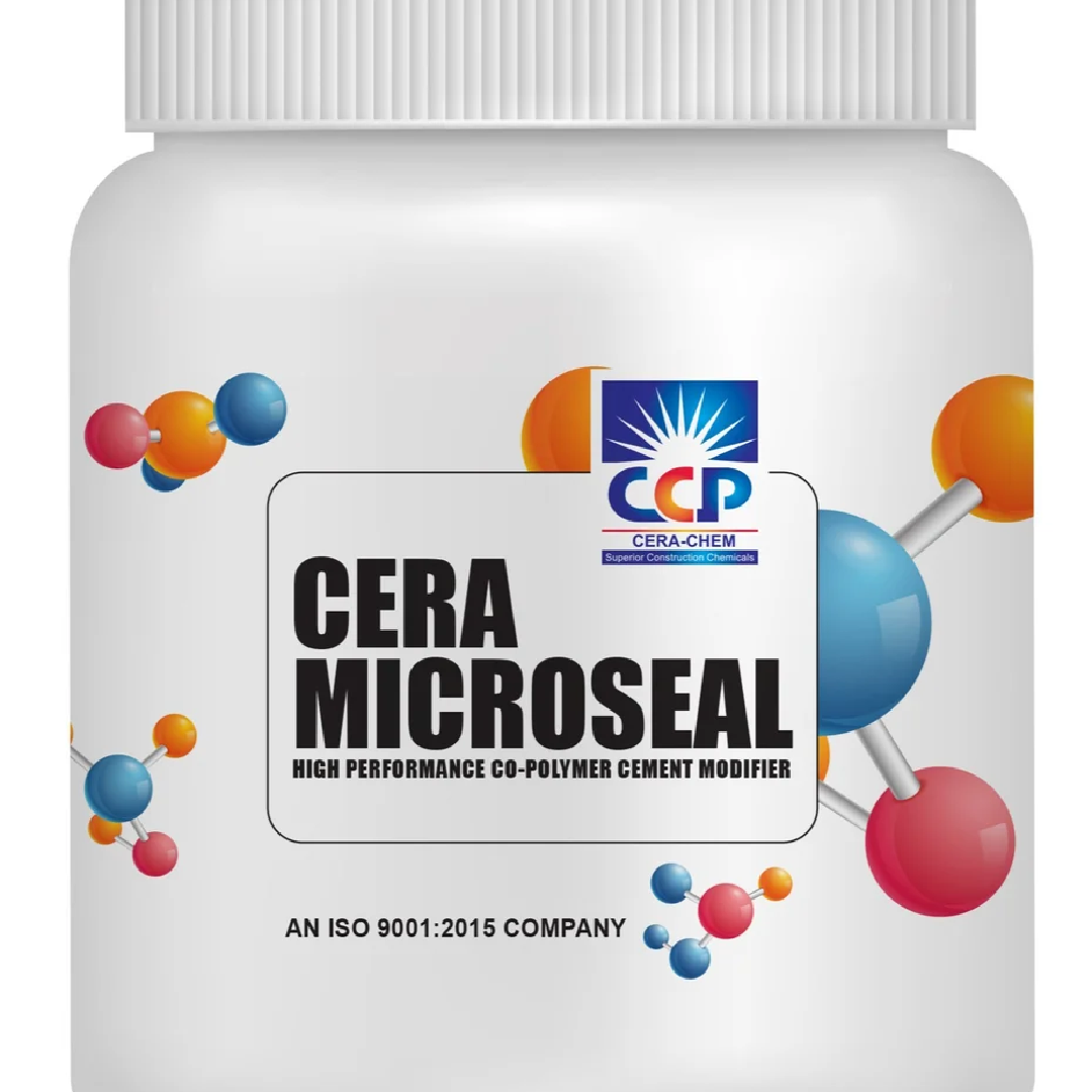 Cera Microseal - High Performance Co-Polymer Based Cement Modifier, M.R.P.220 /500 Gms