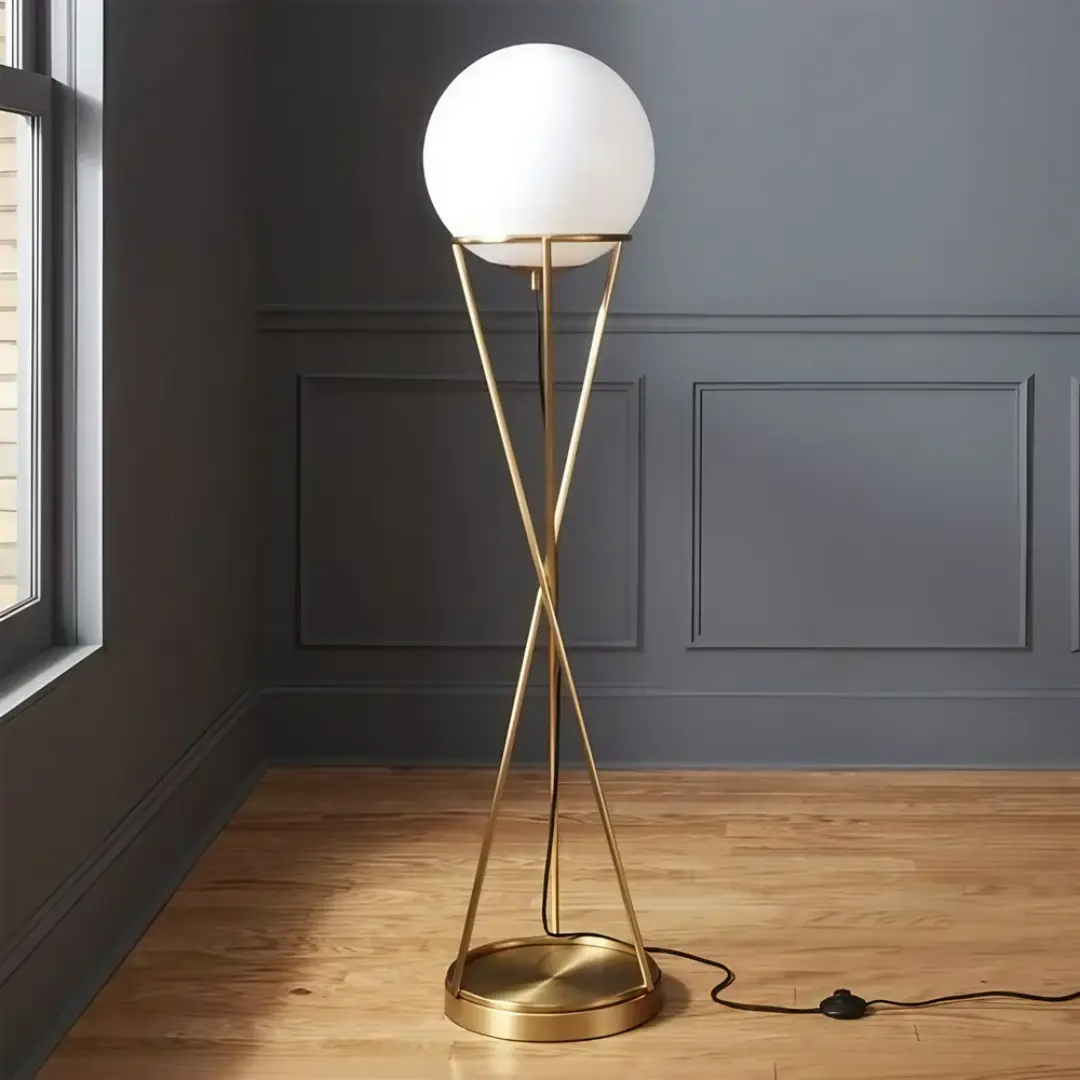  Ss304 Fluorescent SS Floor Lamp from Designer Wholesale Supplier