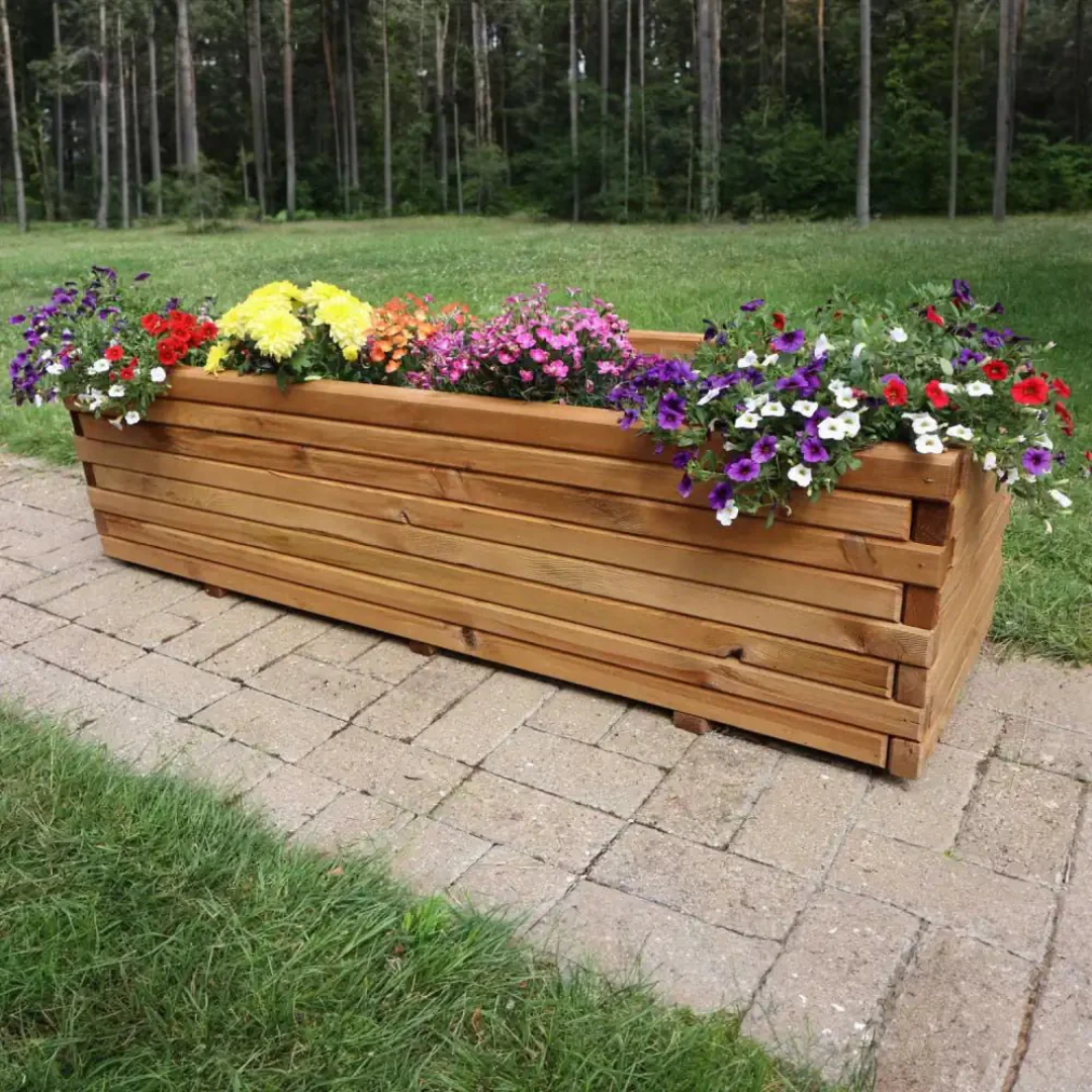 Wooden Planters Garden Decor and Pots UK