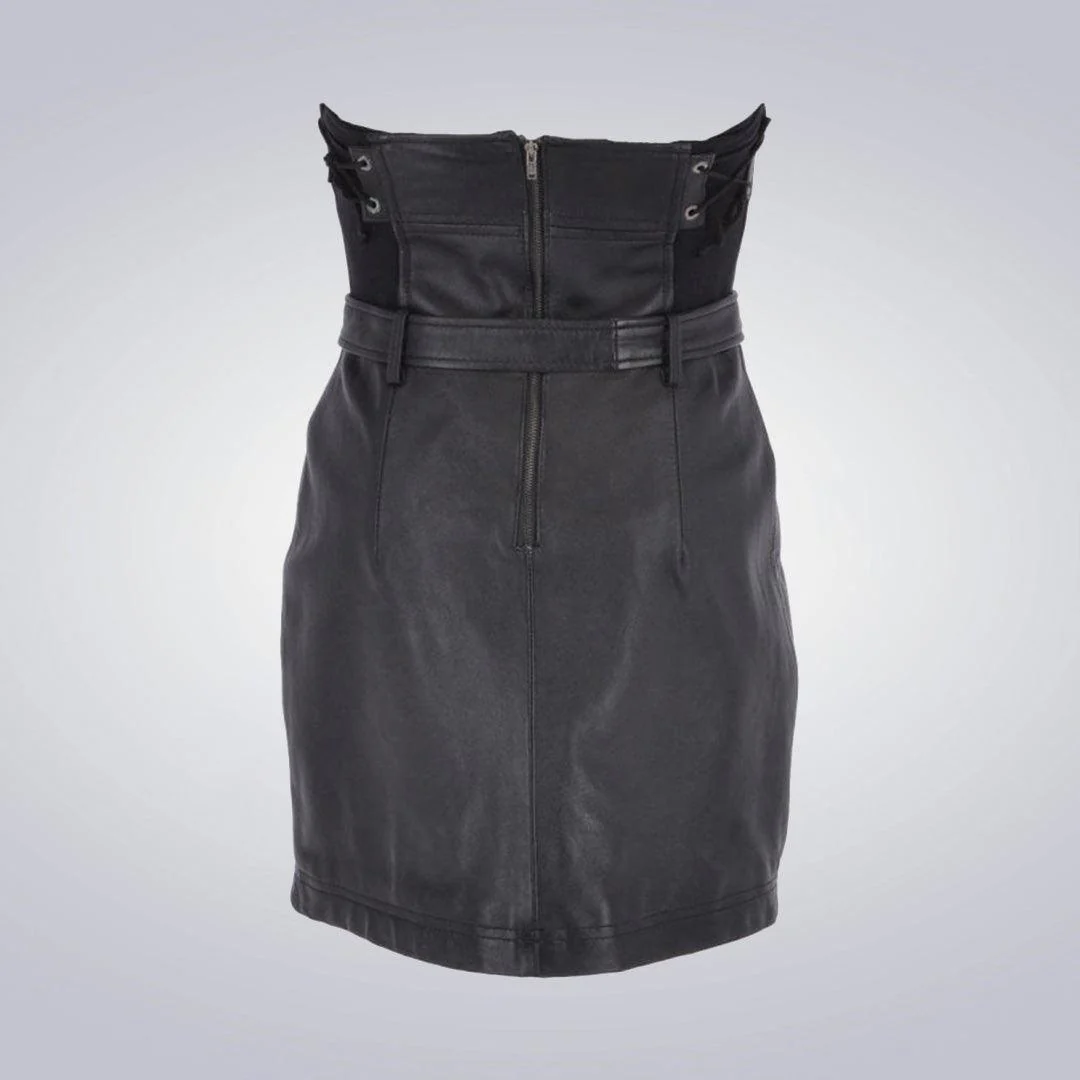 Designer Leather Dresses For Formal Occasions