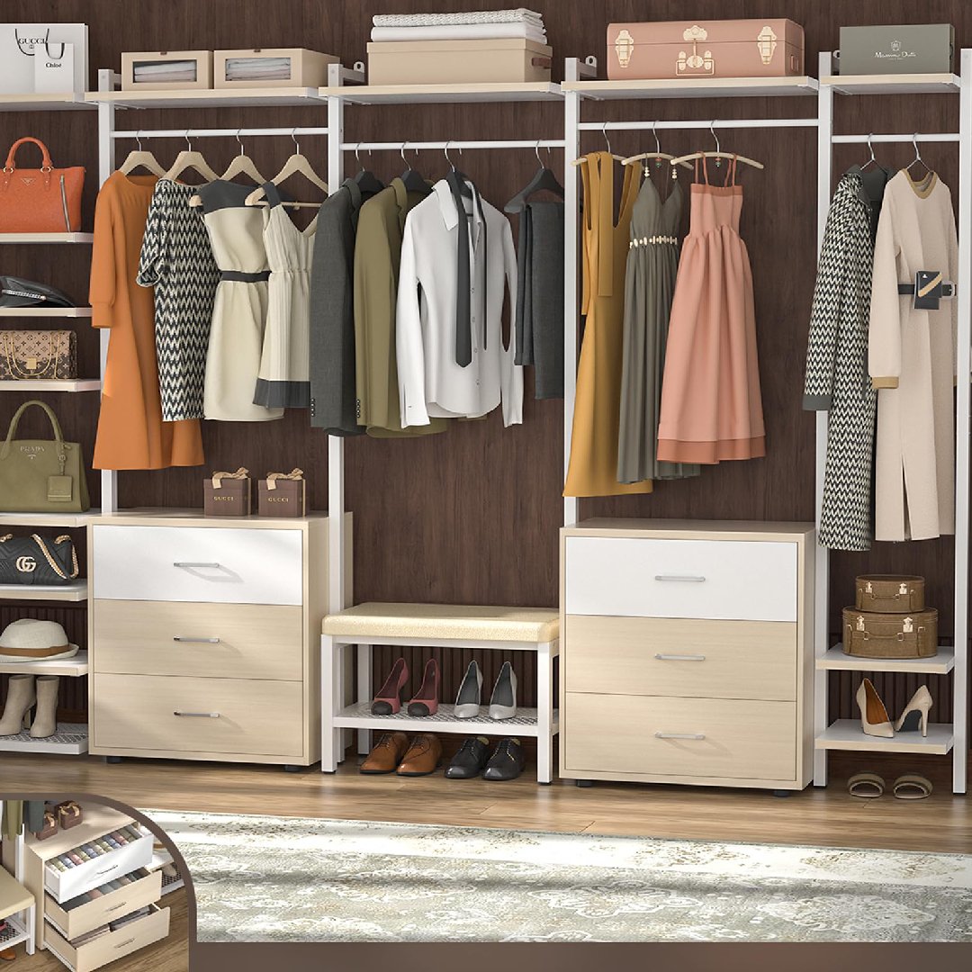 Closet organizers